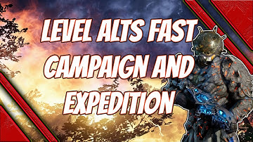 outriders tips to level alternate second characters campaign and expeditions fast - power level easy