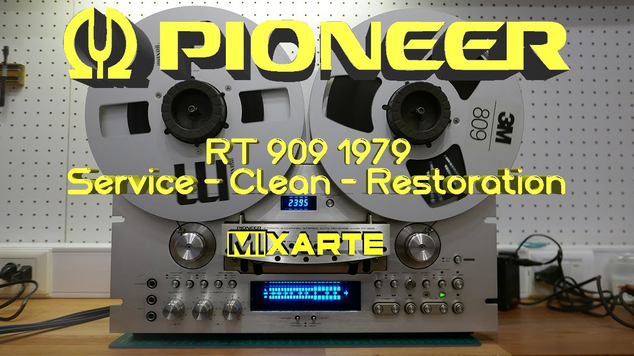 Pioneer RT 909 1979 - 30 years out of service - Restoration 