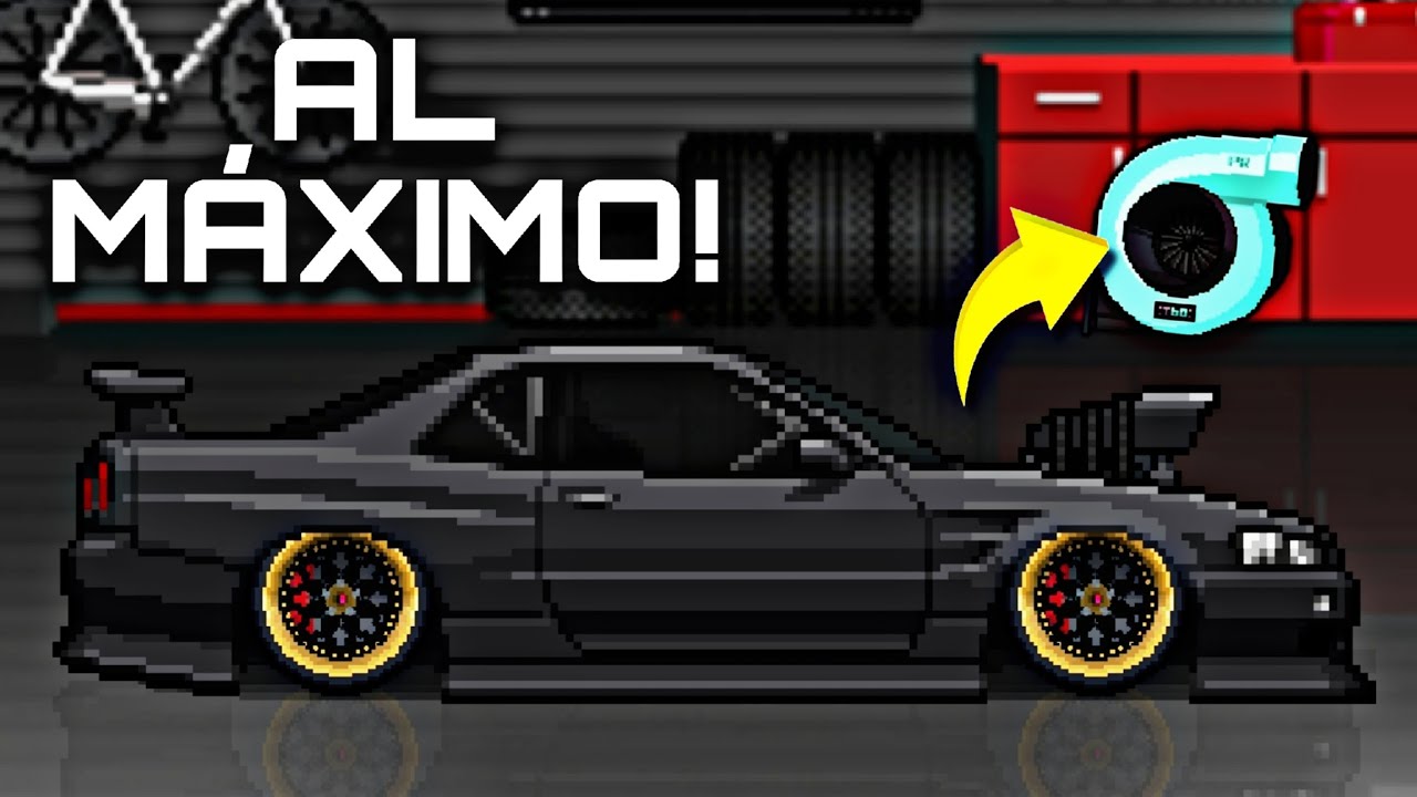 Pixel Car Racer R34 Gtr Modificando un Nissan GTR R34 al MÁXIMO 🔥 (F1X) // Pixel car racer ...