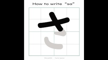 Learn to Write Hiragana さ (SA) – Easy & Fun! #hiragana #japanesecalligraphy #japaneselesson