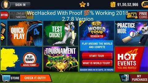 How to Download Hack Modded Version WCC2 MOD APK Unlimited Coins All things Unlocked Hack Version
