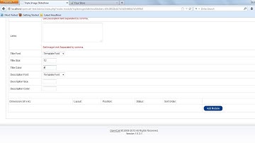 Triple Image Slideshow Opencart Module