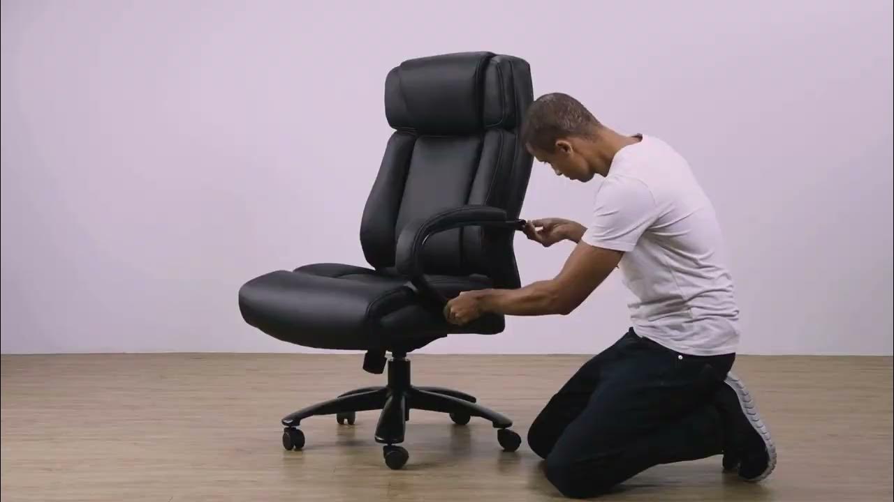 Amazon Basics Big & Tall Adjustable Executive Office Chair 500Pound