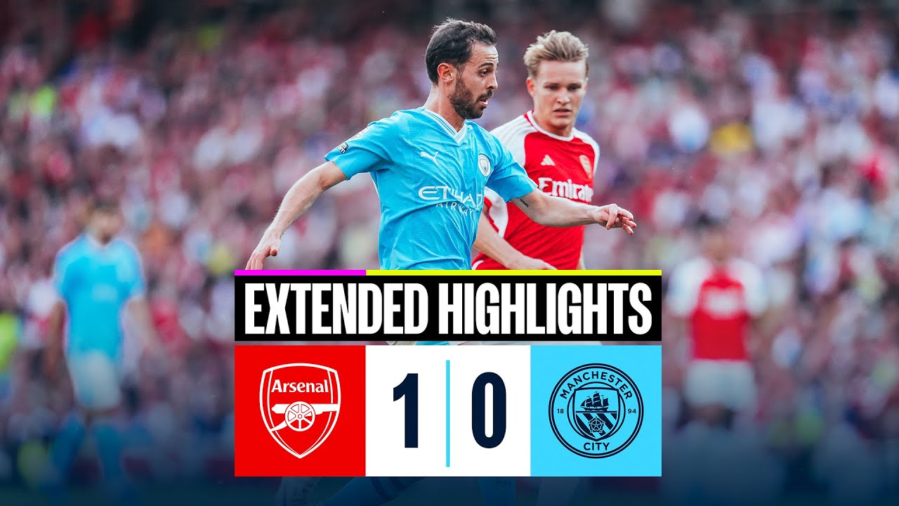 Arsenal vs Man City score, result and highlights as Martinelli ends  Gunners' City misery