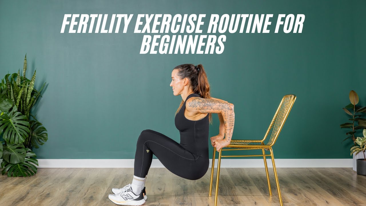 Fertility Exercise Routine for Beginners - YouTube