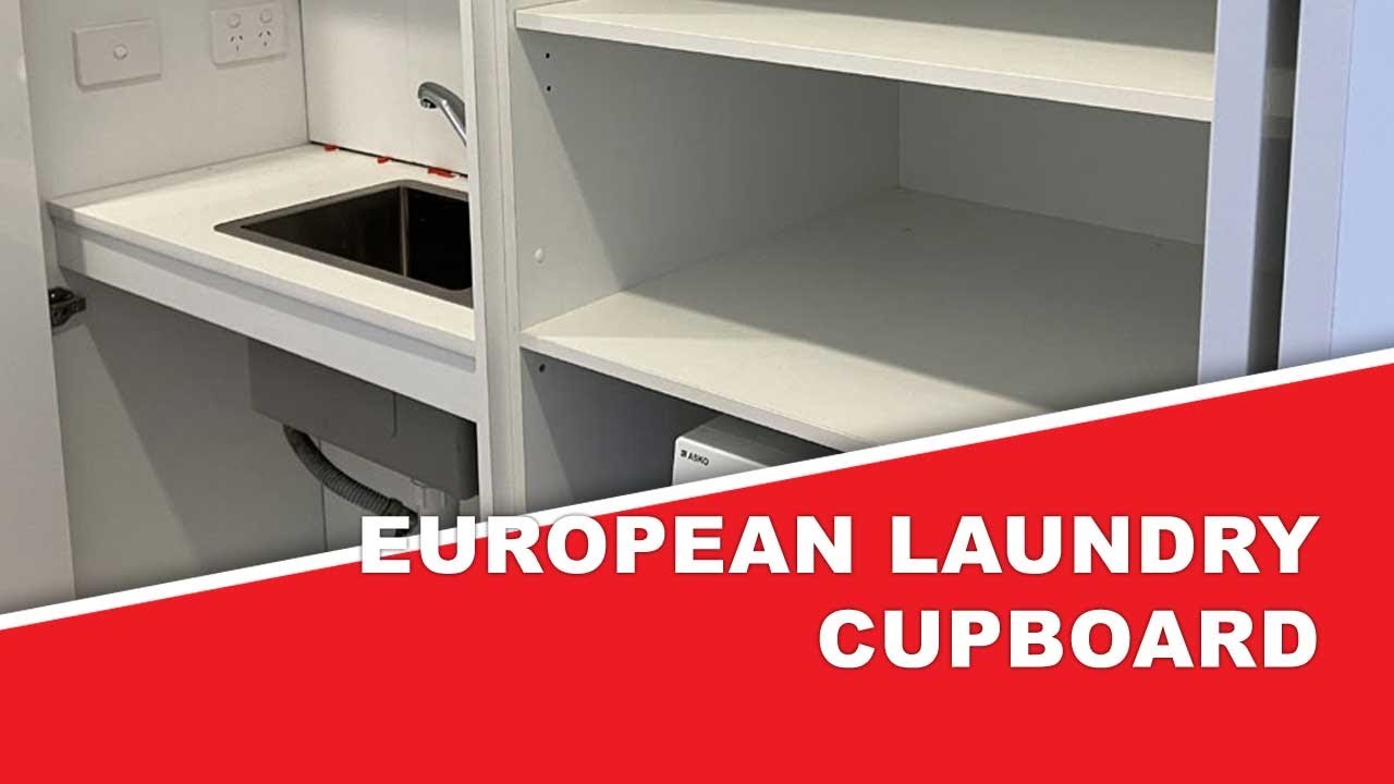 European Laundry Cupboard