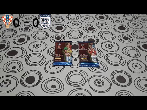 #12 Desafio Panini Rusia 2018 (Semifinales) Croacia VS Inglaterra