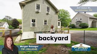 235 UNION ST, NORTHBRIDGE, MA 01588: 3 Bed/1 Bath Cape w/Garage on 1.04 Acres