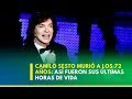 Murió Camilo Sesto a los 72 años