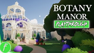 Botany Manor FULL GAME WALKTHROUGH Gameplay HD (PC) | NO COMMENTARY
