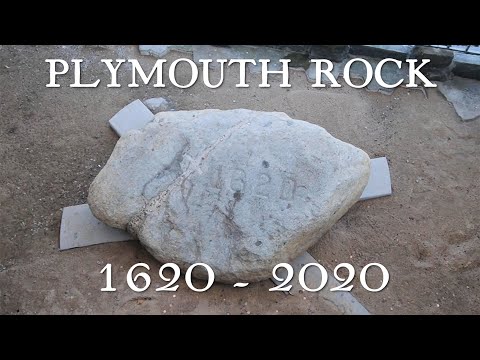 Video: Obisk Plymouth Rock v Massachusettsu