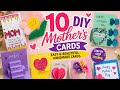 DIY Mother’s Day Cards 💖 | Handmade Card Ideas for Mom | Step by Step Tutorial