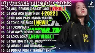 DJ TIKTOK TERBARU 2022 - DJ ANU REMON SAKIT LAGI REMIX VIRAL TIKTOK TERBARU 2022 FULL ALBUM
