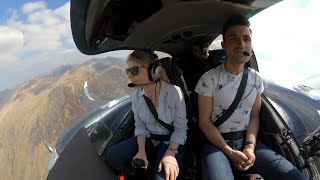 Famous Flight Vlog - IFR Airways to VFR through the Mountains, Flying the Diamond DA42 to Wales - ATC Audio Profile