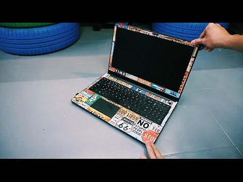 Video [DIY] Dán Sticker Laptop - Nghiện Sticker. - youtube