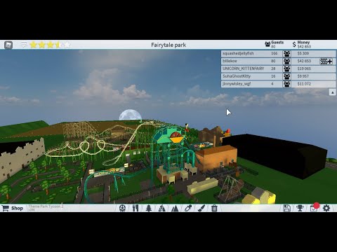 All onrides of my Efteling park - Themepark Tycoon 2