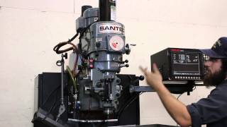 154320 SANTEC 3 AXIS CNC BED MILL  W/ANILAM CONTROL  MODEL: RB-10