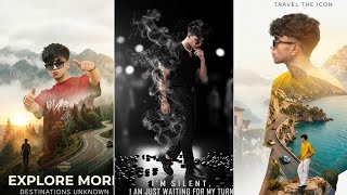 Gemini ai Ultra-realistic cinematic double exposure background change photo editing