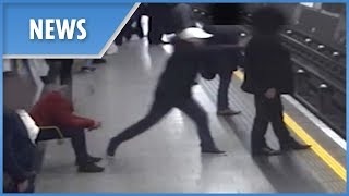 THIS is the horrifying moment a Tube Pusher shoved an OAP, 91, off ...