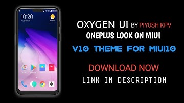 ONEPLUS 6 Theme For MIUI 10 | Miui10 Theme