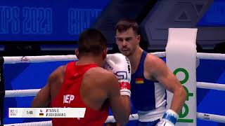 Boxing WC2023 63 5KG THAPA BHUPENDRA NEP vs GOEKDUMAN DEVRIM GER HL