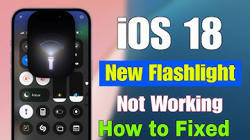 iOS 18 New Flashlight Not Working | iOS 18 Torch Animation Not Showing | iOS 18 Torch Not Working