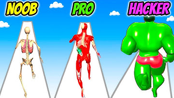 NOOB vs PRO vs HACKER - DNA Run 3D