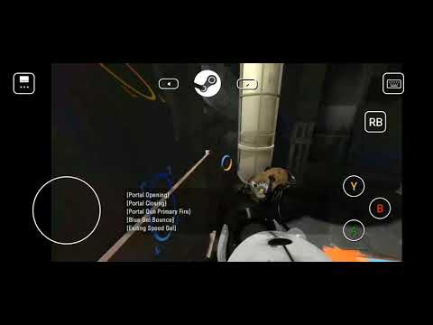 1 and a half minutes of portal 2 remote play frustration