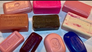 Asmr.Soap cutting.Satisfying video.Relaxing sound. Резка сухого мыла
