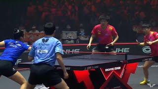 SUN YINGSHA, WANG CHUQIN vs SHIN YUBIN, LIM JONGHOON  MIXED DOUBLES | FINAL  SINGAPORE SMASH 2024