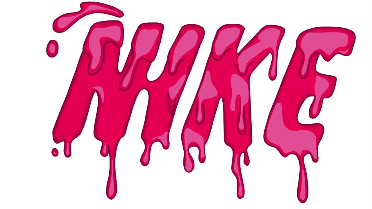 drip nike logo