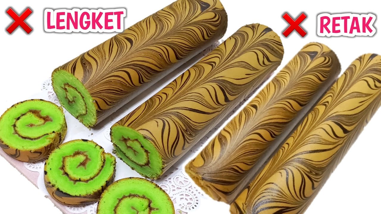 Saya Selalu Pakai Resep Ini Hasilnya Memuaskan - Resep Bolu Gulung Pandan Anti Lengket Anti Retak