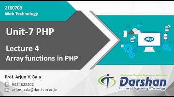 Array Functions in PHP