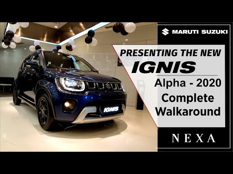 Maruti Suzuki Ignis 2017 Alpha Petrol Interior Car Photos - Overdrive