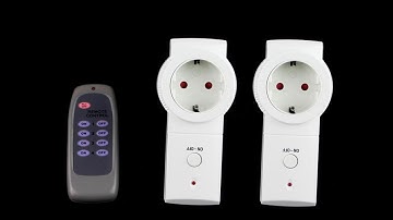 Simple unboxing Remote Control Socket Wireless Switch EU Plug AC Power