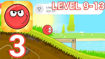 Red Ball 4 | Gameplay Walkthrough Part 3 - Level 9-13