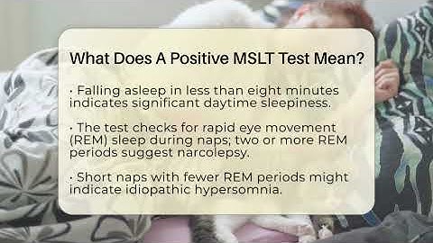 What Does A Positive MSLT Test Mean? - Sleep Apnea Support Network