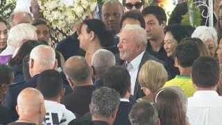 Lula se despede de Pelé | AFP