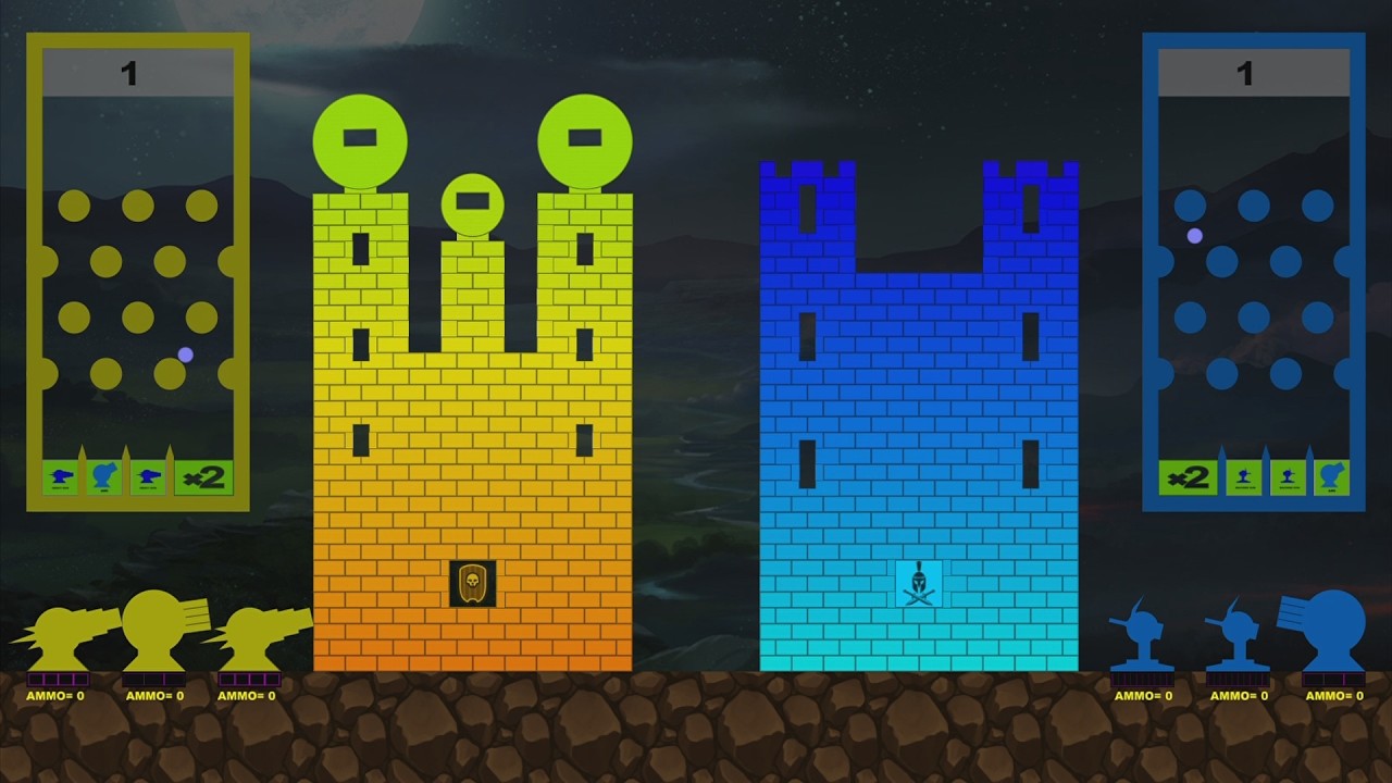 Castle Destruction Marble Race | The War Day #273-276