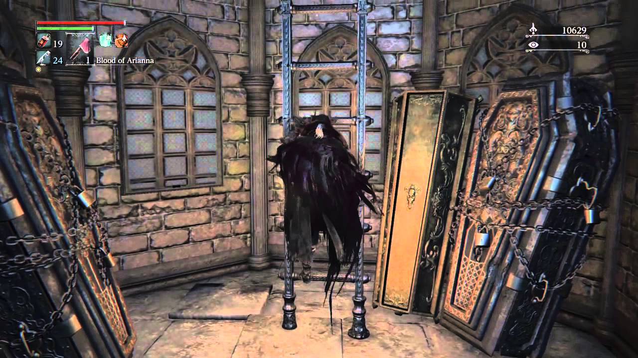 Bloodborne - Cathedral Ward: Easy way to kill the Brainsucker