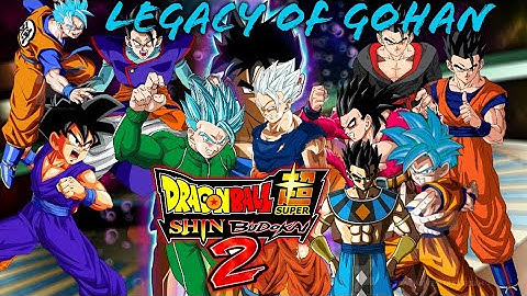 Gohan All Forms & Transformations In Dragon Ball Z Shin Budokai 2 Mod DOWNLOAD