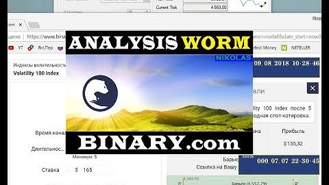 Analysis WORM Binary.com