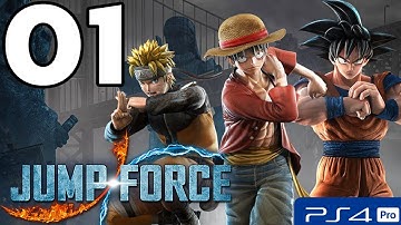 Jump Force - Walkthrough - #01 (Full Game) PS4 PRO