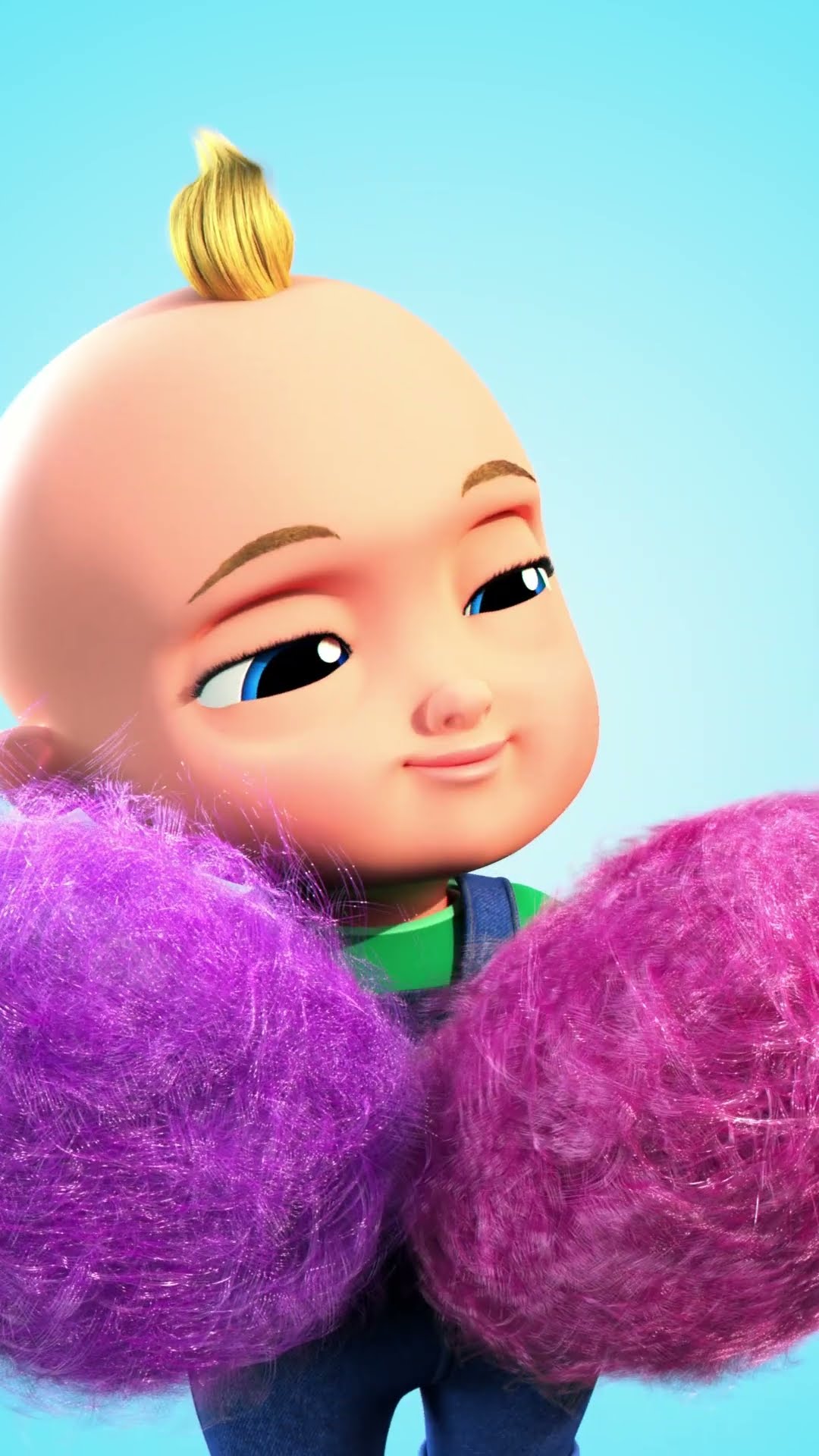 Johny's Magical Cotton Candy Journey! - Kids' Fun #shorts