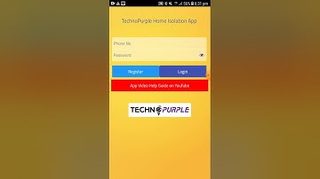 TechnoPurple Home Isolation App Location Permission