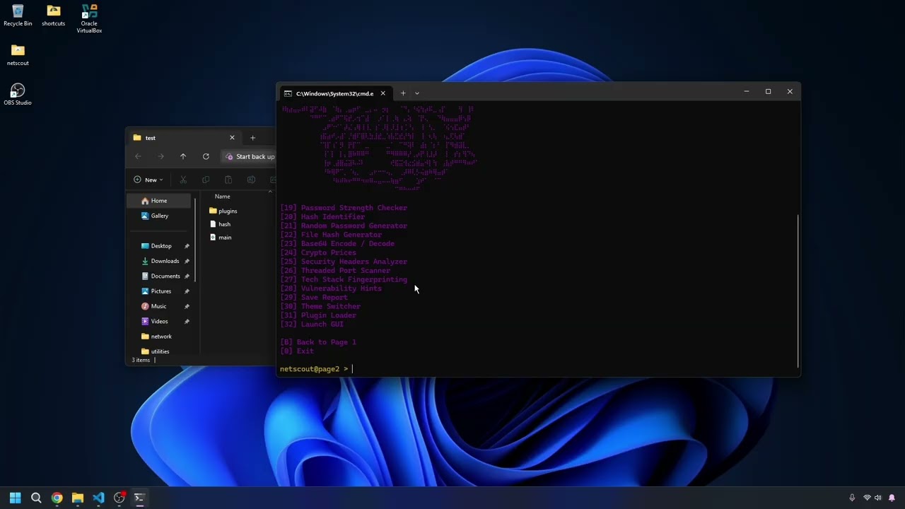 NetScout: Ultimate Python Cybersecurity & OSINT Toolkit | 👀 (WORKING 2026 OPEN SOURCE)