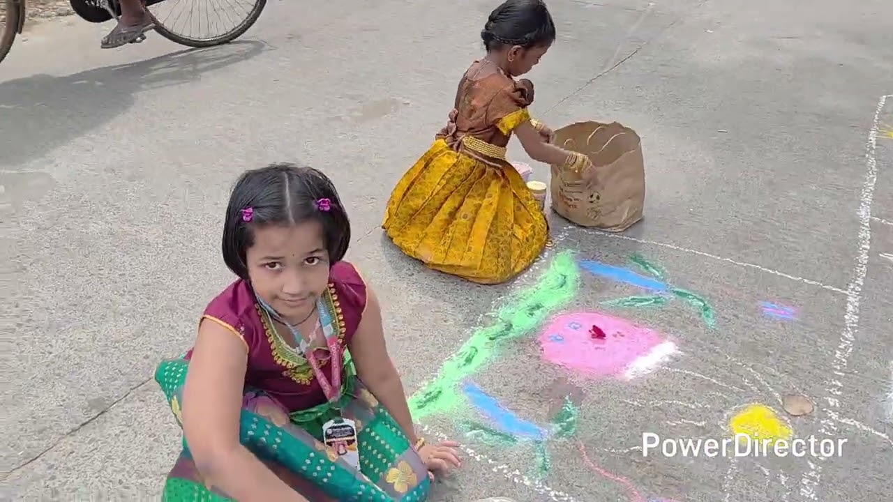 Rangoli and Kite flying Competition # Pongal Celebrations @ VAGDA SCHOOL-NELLORE 
