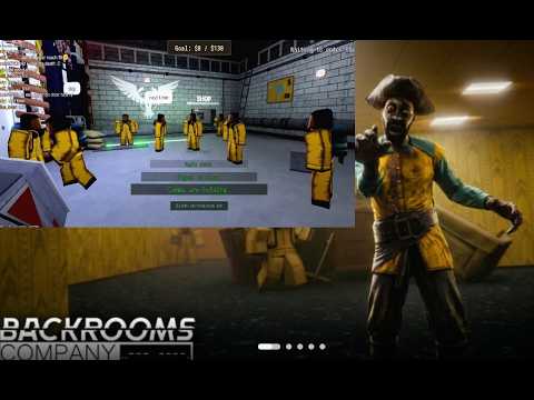 Backrooms Company Roblox - The Hardest Game - Sublevel 1 to 12 - Over 5 players - Part 1