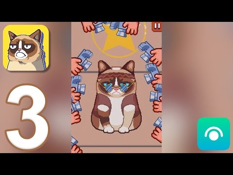 Grumpy Cat's Worst Game Ever - Gameplay Walkthrough Part 3 - Grumpywood: All Games (iOS, Android)