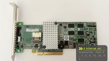 LSI 9260-4i LSI00197 sas array card Megaraid LSI raids LSIiBBU08